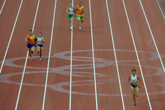 陸上 女子400m 予選(T12）