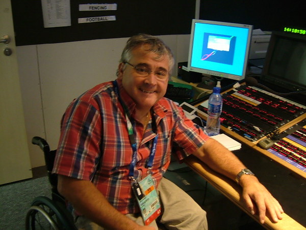 障害者スポーツの報道を担当するBBCのギャレット氏 (PID: 000871）
