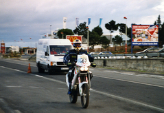 2004.1.2 フランス移動中、ナルボンヌの朝 2004.1.2 フランス移動中、ナルボンヌの朝