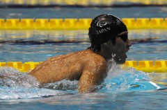 男子200m個人メドレー 木村敬一選手 （SM12） 2分39秒36 1位 （PID: 002241）