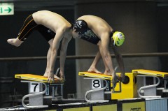 男子100m自由形 7コース合田卓也選手（S10） 1分10秒58