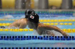 男子100mバタフライ 窪野一輝選手（S12） 1分28秒66 （PID: 002311）
