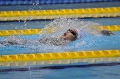 女子100m背泳ぎ 小野智華子選手（S11） 1分27秒50