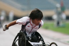 200M走(T34） 決勝 古畑篤郎 33秒34 自己ベスト 3人中1位 （PID: 002333）