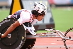 1500m（T54B） 決勝 鈴木朋樹 3分36秒51 3人中2位