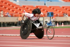 400m（T54） 決勝 大原瑠璃 72秒99  2人中1位