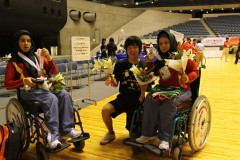 イランの優勝をともに喜ぶ、木下佑輝選手 （PID: 002948）