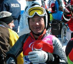 レース後の谷口彰