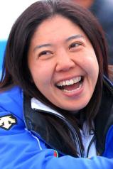 大日向邦子選手。強い人だと思った。