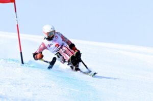 今シーズンで初めて日本代表いりした村岡桃佳（16歳・深谷高校2年）