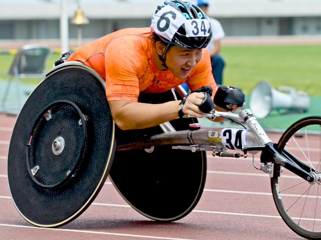 西勇輝（国士舘大学）、１００メートルT54で永尾嘉章を破り優勝。４００メートルT54は４位（52.39）