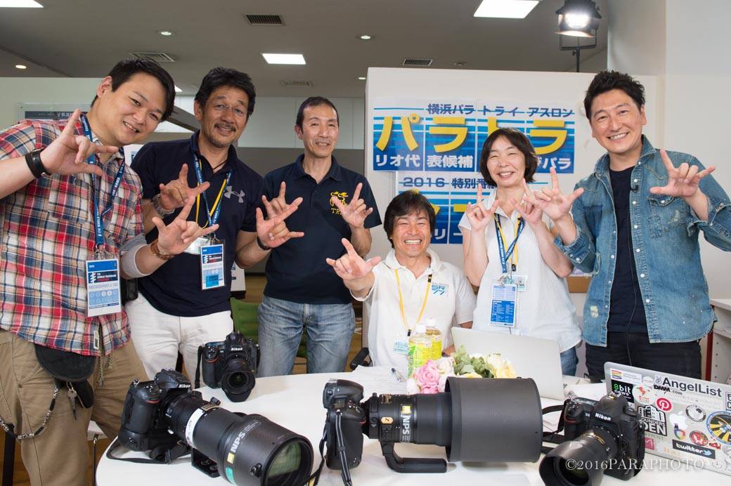 ５月１３日に行われたパラトラトーク　写真；三浦宏之