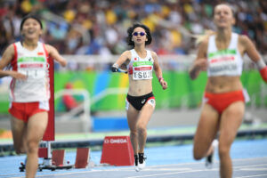 2016 リオパラリンピック　女子200m（T47−決勝）辻紗絵選手
写真・三浦宏之