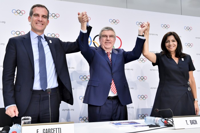 IOC Session Press Conference with IOC President, Thomas Bach, 11th July 2017, Lausanne / Copyright: IOC/Christophe Moratal