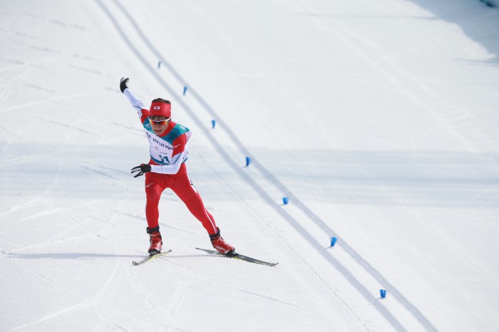 クロスカントリースキー男子２０kmフリーに出場した川除大樹　（写真・中村 