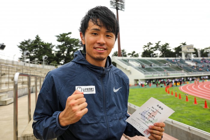  ジャパンパラでの岡部祐介　筆者撮影