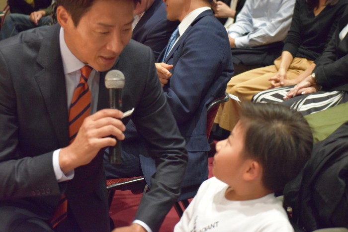 賀川統馬くん　写真・筆者