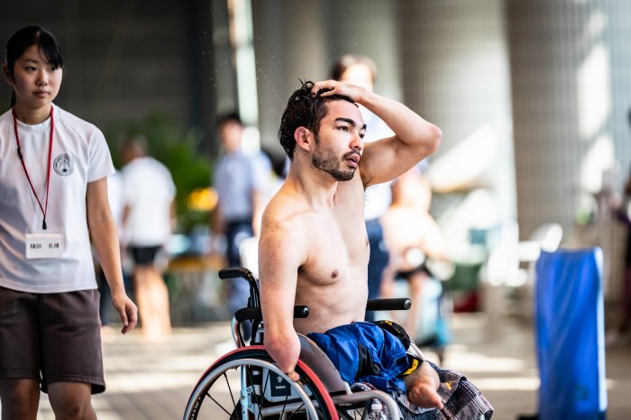 鈴木孝幸　写真提供：日本身体障がい者水泳連盟