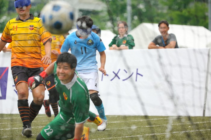 後半13分勝ち越しゴールを決めたfree bird mejirodai11FP鳥居健人