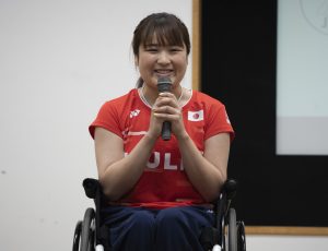 里見紗李奈選手（WH１）