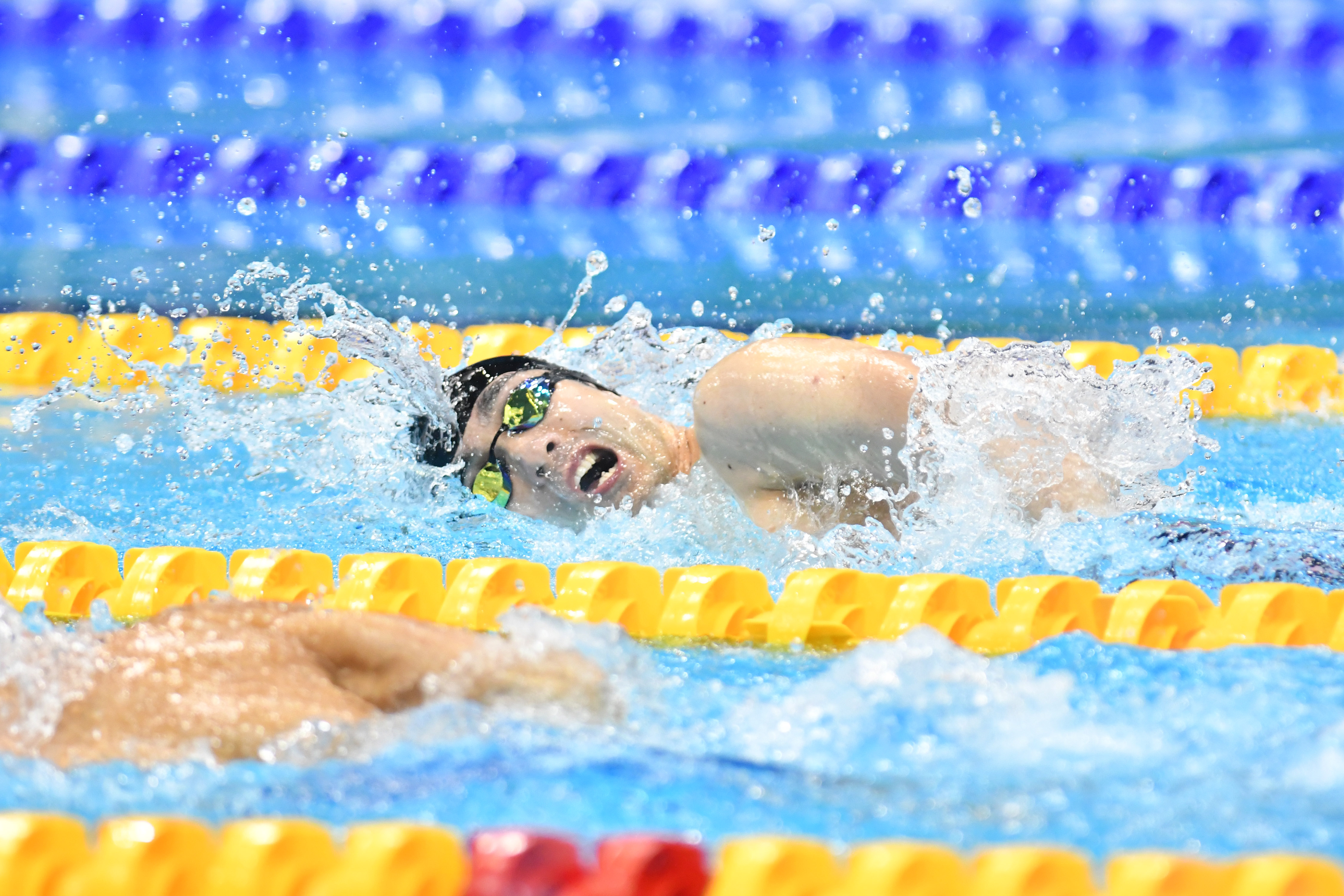 SUZUKI Takayuki (JPN) Men's 100m Freestyle S4 Final / Silver Medal London 2019 World Para Swimming