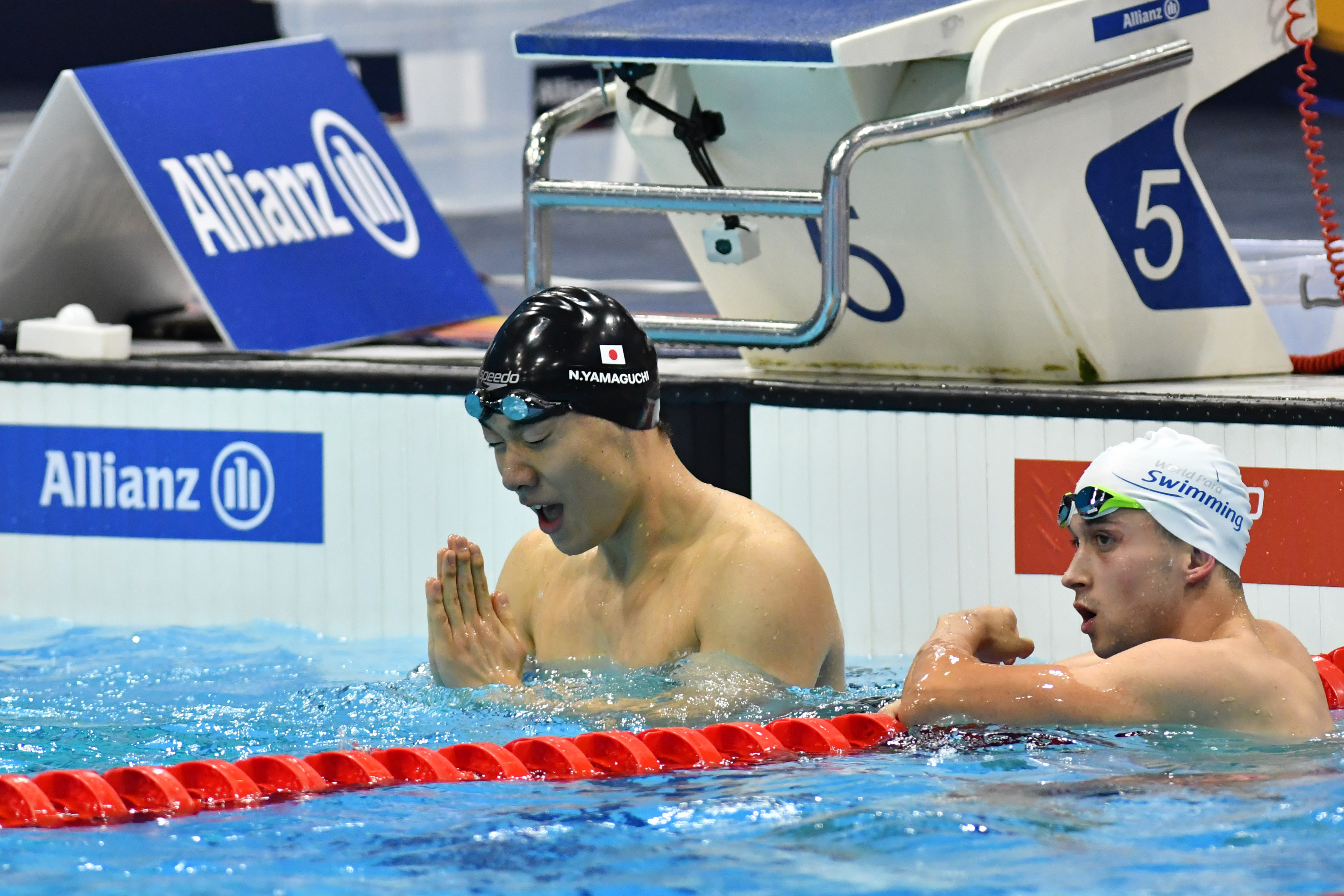 YAMAGUCHI Naohide (JPN) Men's 100m Breaststroke SB14 / Final Gold Medal / London 2019 World Para Swimming