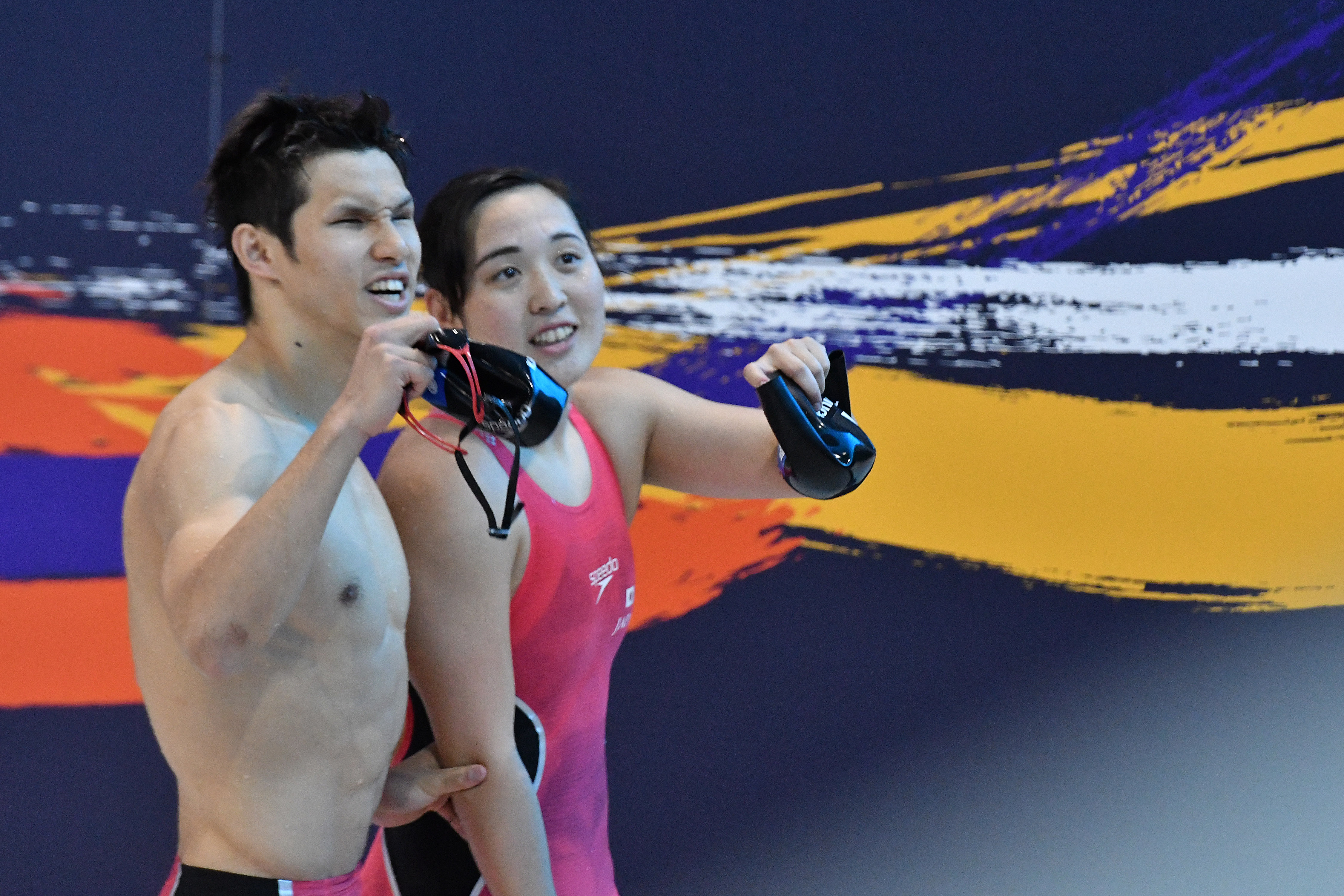 TSUJIUCHI & KIMURA (JPN) MIXED 4x100m Freestyle Relay 49PTS