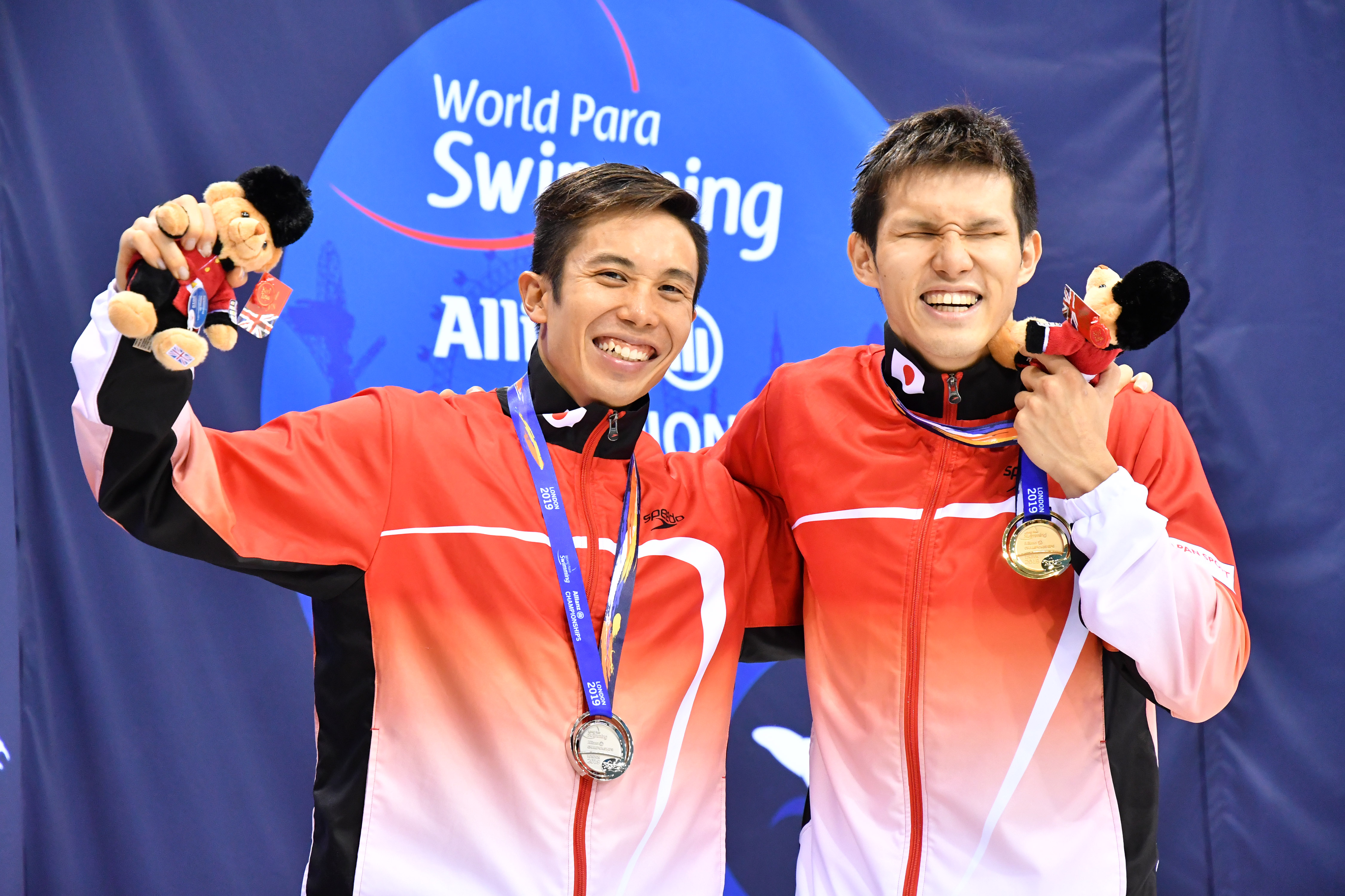 KIMURA Keiichi & TOMITA Uchu (JPN) Men's 100m Butterfly S11 / Final Gold Medal & Silver Medal