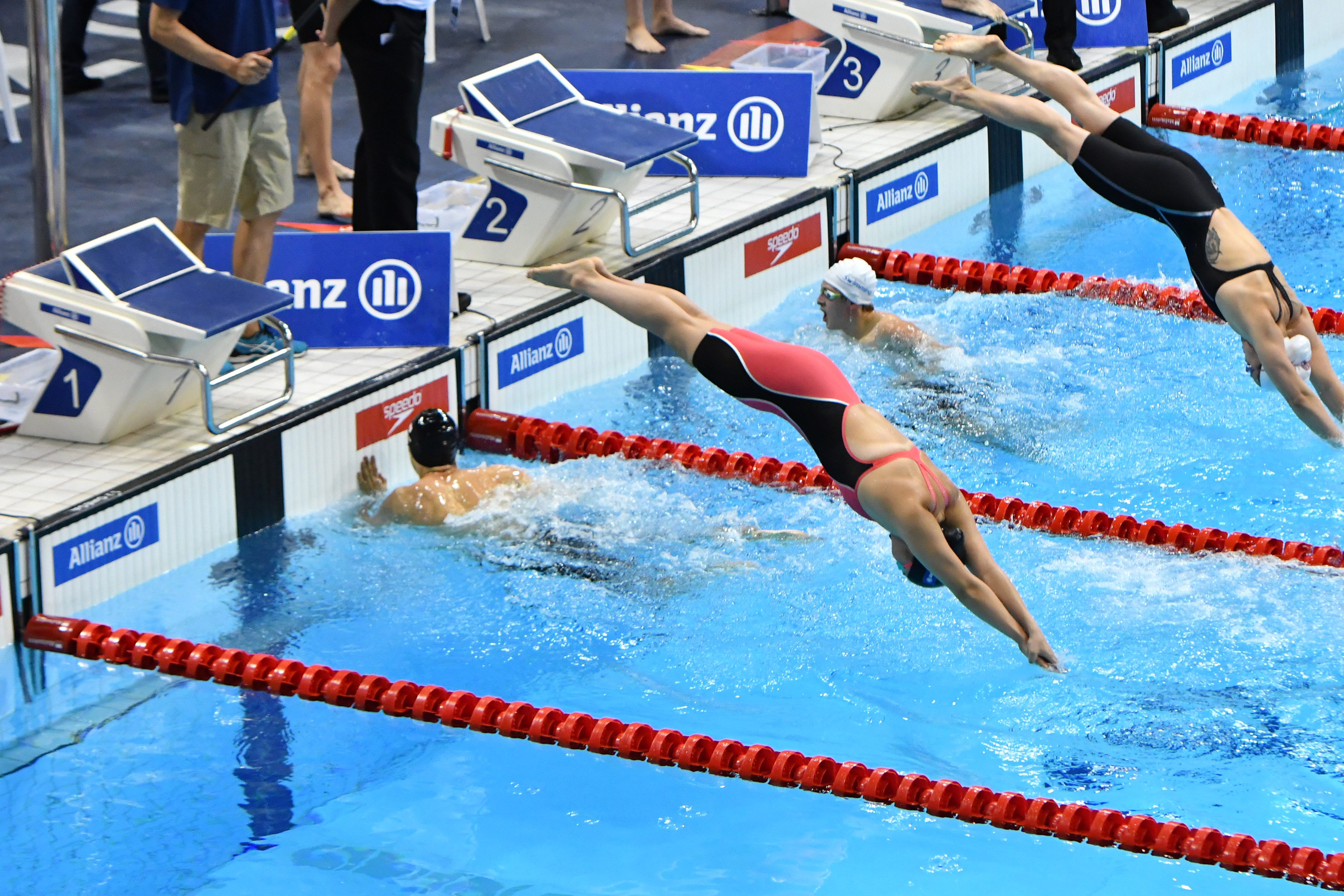 Mixed 4x100m Freestyle Relay 49pts (JPN) KIMURA & TSUJIUCHI