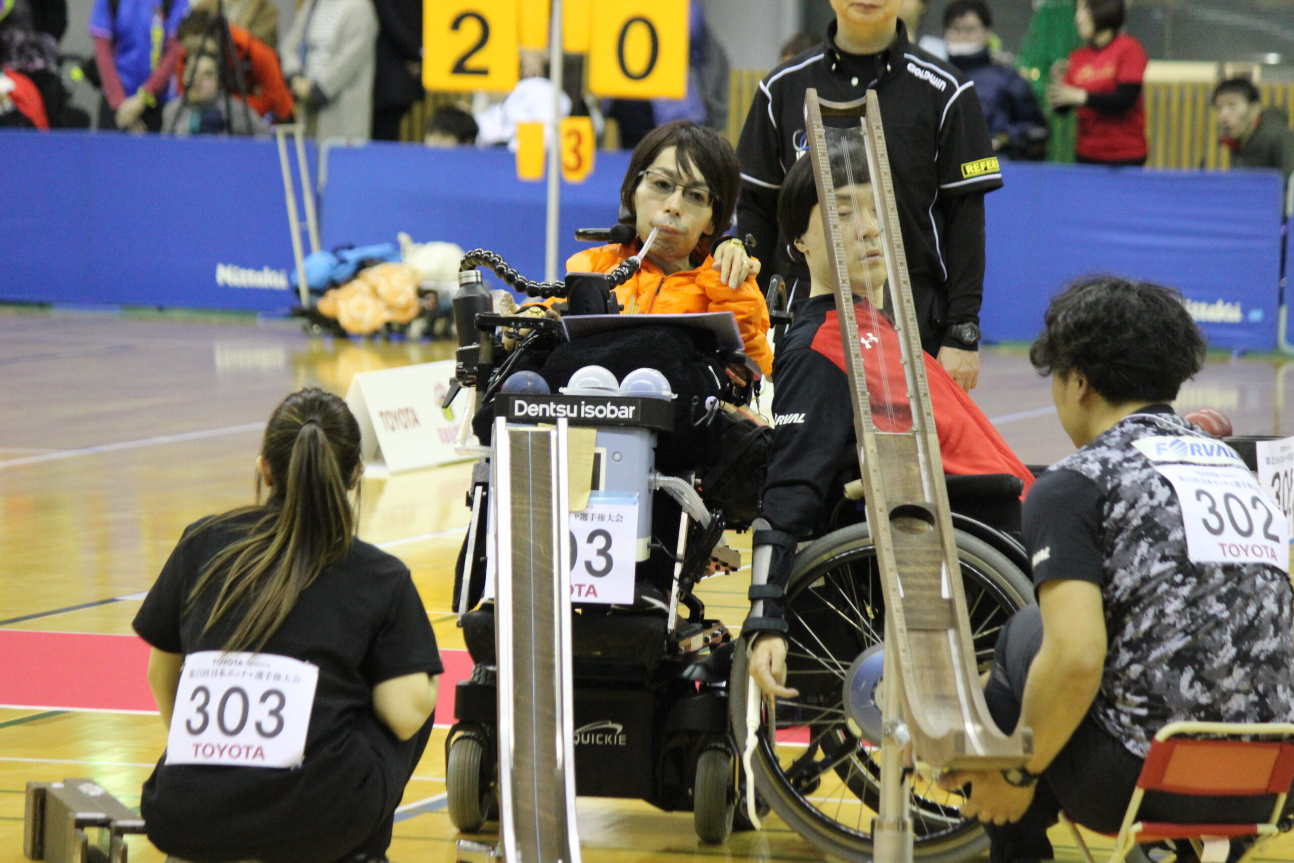 チーム ペアで準決勝へ ボッチャ ３日 全国のニュース 京都新聞