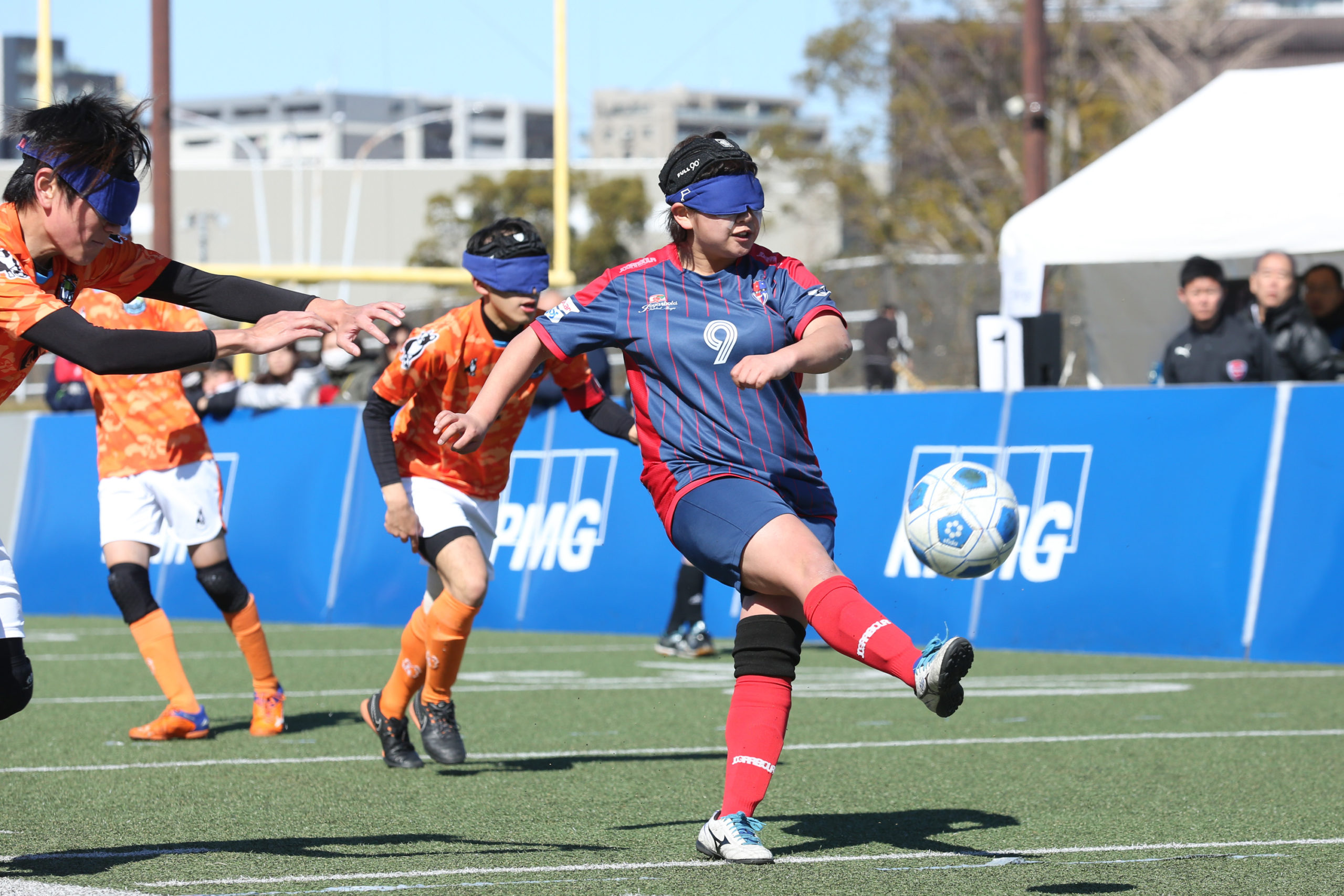 ハットトリックを達成した埼玉T.Wings菊島宙。今大会３3試合で５5得点