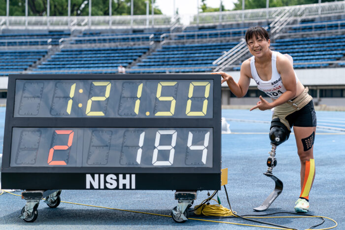 世界記録樹立で賞金万円 多様性をひき出す 第1回nagaseカップ パラ陸上が東京でスタート Paraphoto