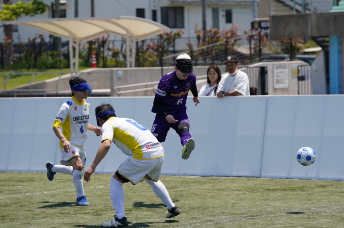 ブラインドサッカー地域リーグ2023が山口で開幕。A-pfeile広島BFCが1位に!