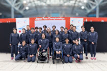 大会初日（5月3日）パリ2024パラリンピック日本代表（内定）選手の壮行会、フォトセッションが行われた　写真・山下元気