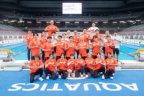 デフリンピック水泳最終日（11月25日）日本選手団　写真・川村翼