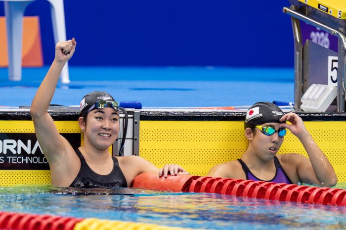 【水泳】Day3 木下がアジア新で「3冠」日本勢は3日目に19個のメダル
