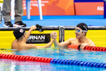 選手として最後のレースと決めて臨んだ男子400m自由形S10。久保大樹は4位で表彰台に届かなかったが、「燃やしきった」と語っPARAPHOTO 2026 Aichi-Nagoya / 秋冨哲生
